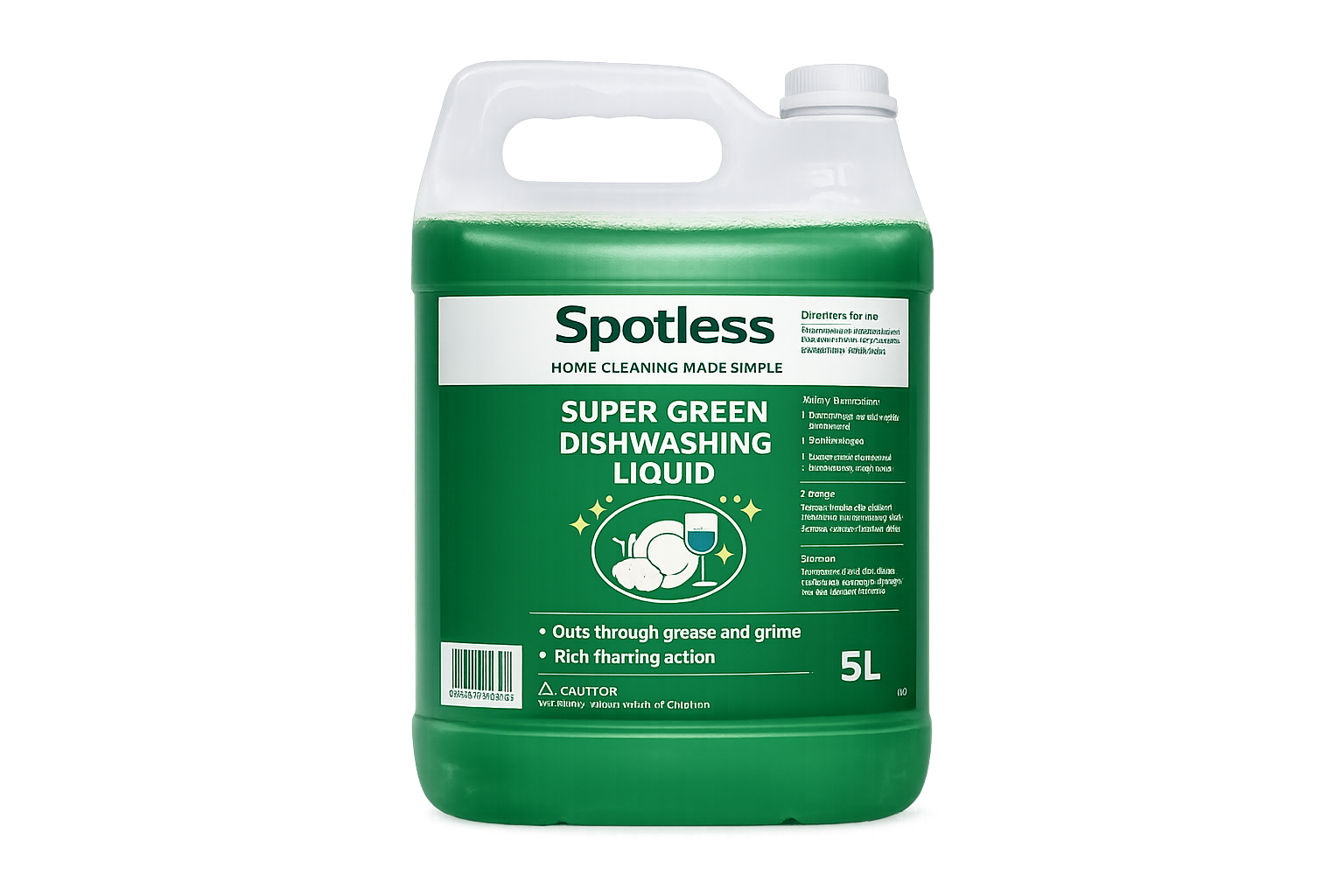 5L Super Green Diswashing Liquid