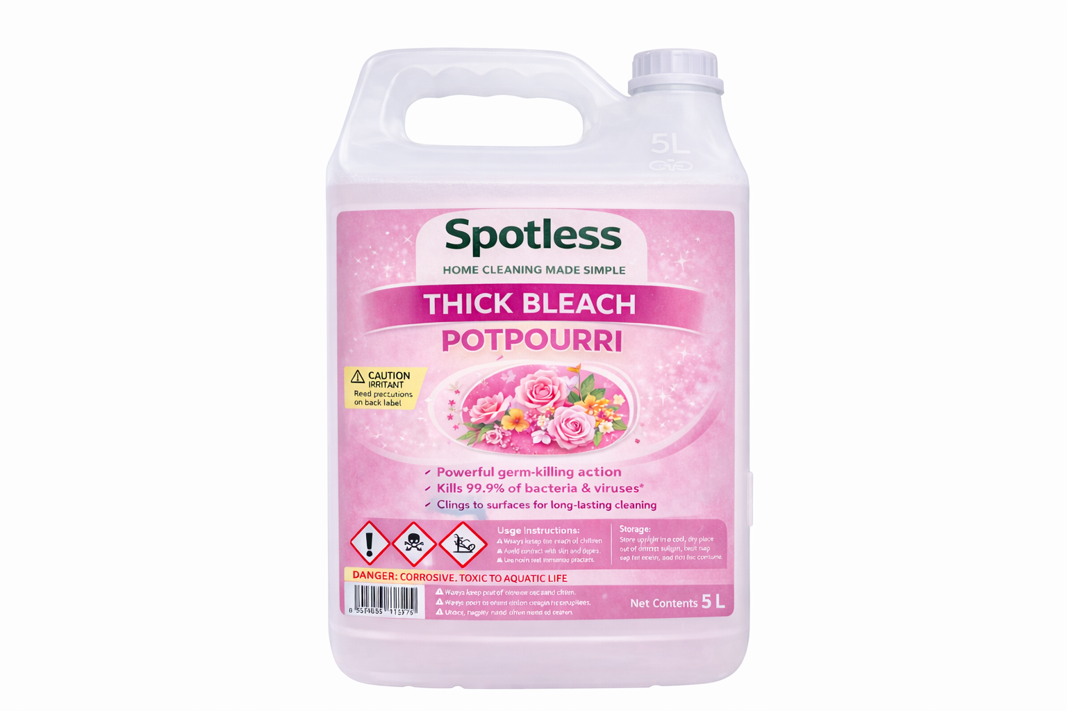 5L Bleach Thich - Potpourri