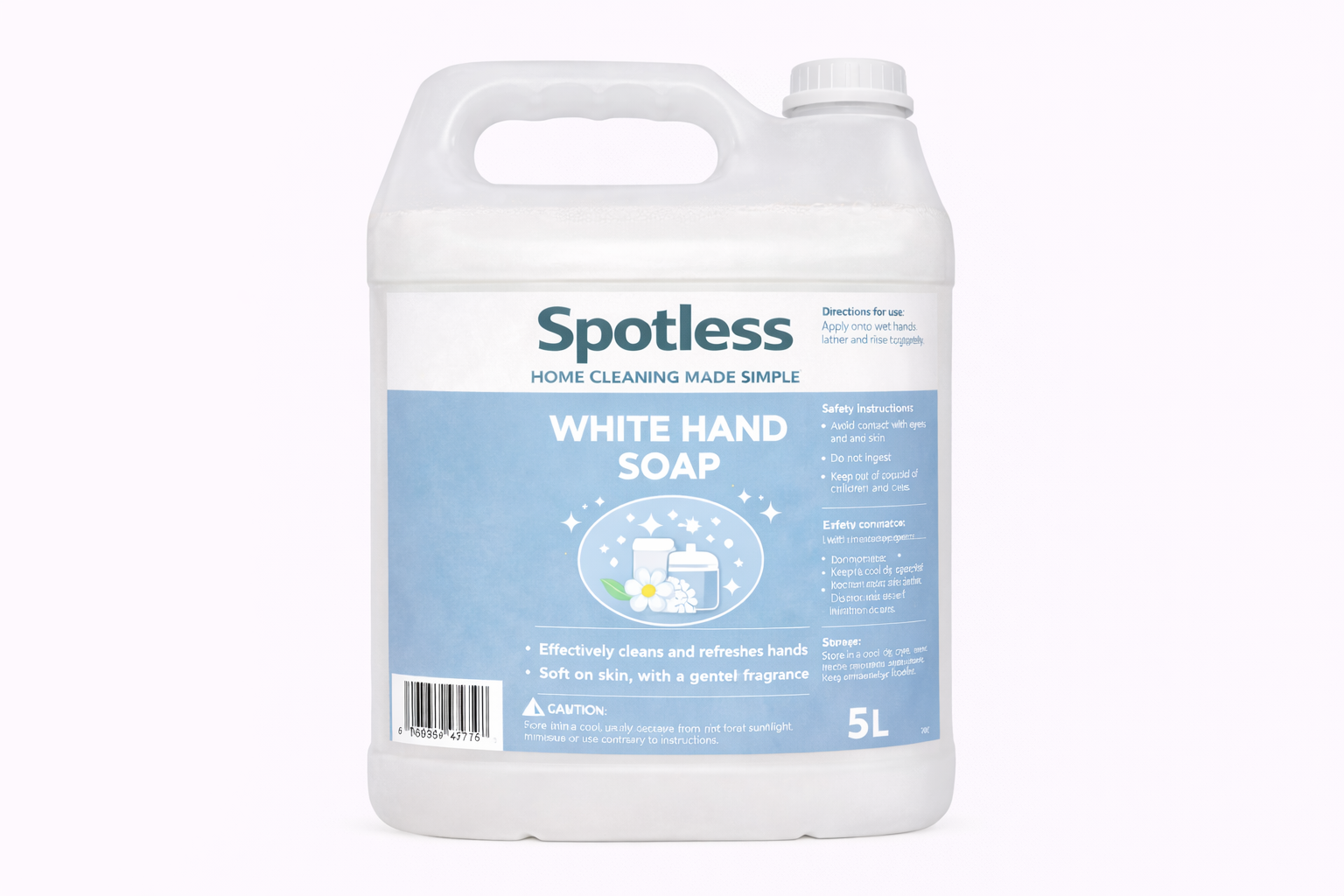 5L White Hand Soap